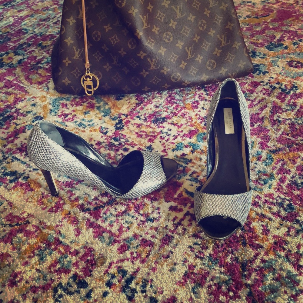 Cole Haan Antonio D’Orsey Pump Silver/Gunmetal